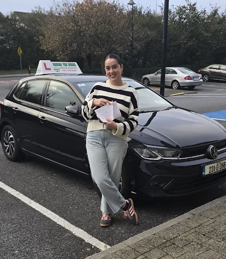 BTW Driving School student 6 after passing test